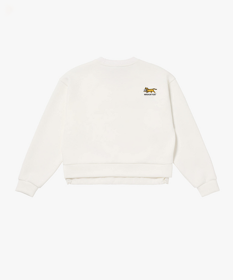 MCC Women's Woven Mix Sweatshirt - Off White