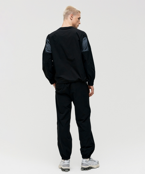 Goal Studio Men's Essential Stretch Wind Pullover - Black