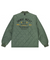 Jamie West Lettering Quilted Detachable Jumper - Green