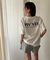 PIV'VEE Positive Sports Club Boxy T-Shirt - Cloud White