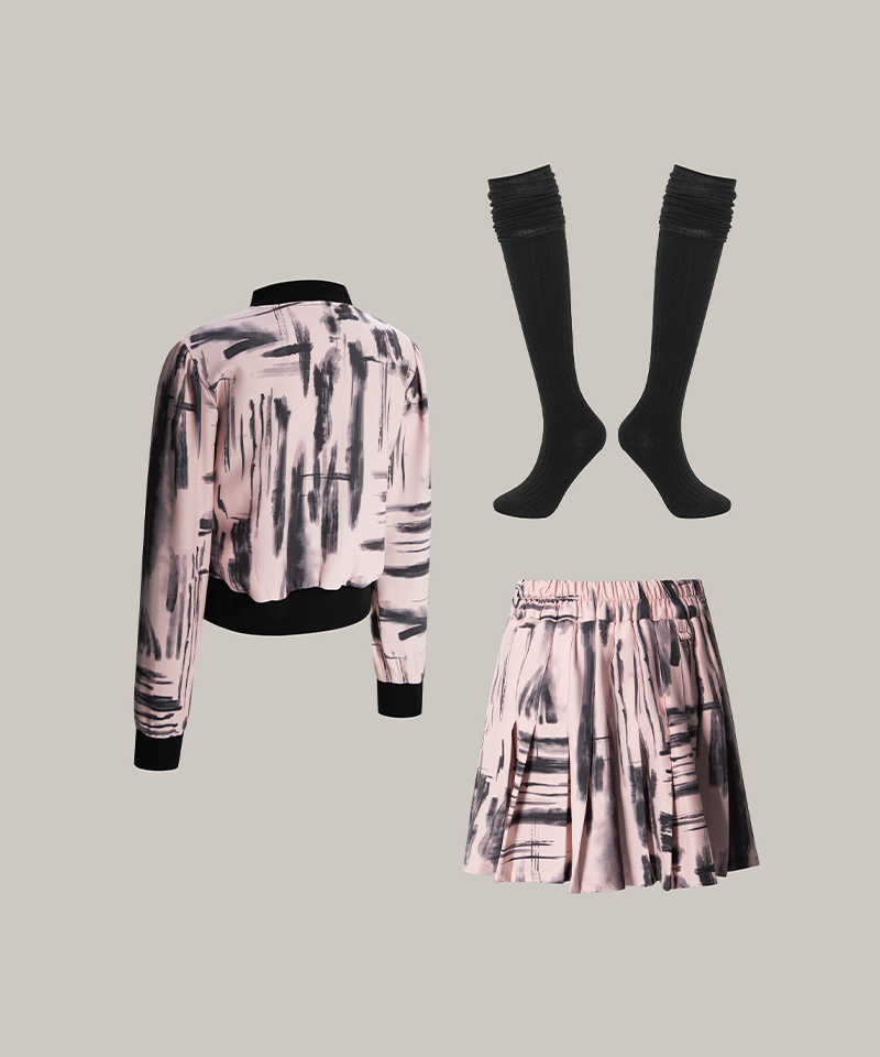 Saint Signature Urban Sporty 3pcs Set- Pink