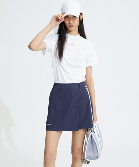 Monday Flow Slim Comfy Skirt - Dark Navy