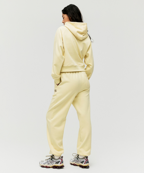 Goal Studio Women's Active Hoodie - Light Yellow