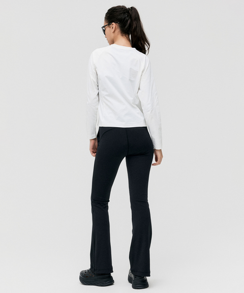 Goal Studio Women's Air Dry Long Sleeve Tee - Off White