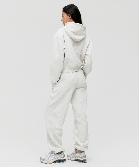 Goal Studio Women's Essential Brushed Hoodie - Oatmeal