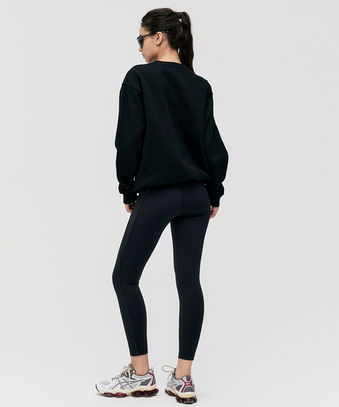 Goal Studio Women's Essential Brushed Sweat - Black