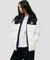 Goal Studio Women's Essential Hooded Puffer Down Jacket - Off White