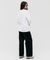 Goal Studio Women's Essential Layered Long Sleeve Tee - Off White