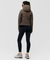 Goal Studio Women's Lightweight Padded Jacket - Dark Brown