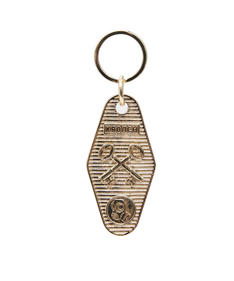 Jamie West X KK 9017 Hotel Keyring - Gold