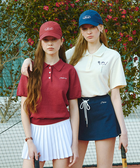 PIV'VEE Club Cotton Knit PK Shirt - 3 Colors