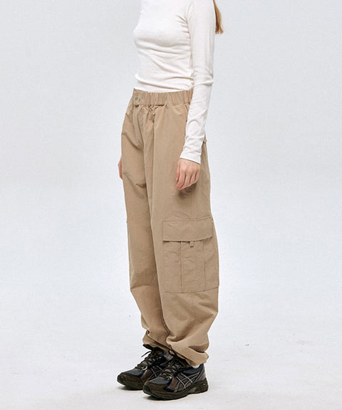 LE SONNET New Cargo Pants - Beige
