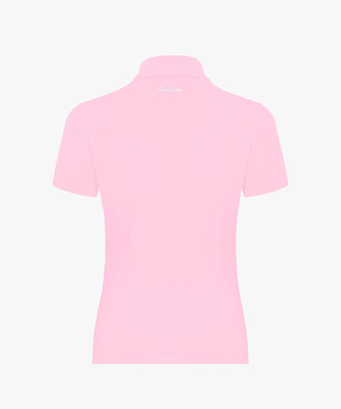 FAIRLIAR Heart Symbol Performance T-Shirt - Pink