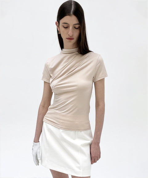 Anell Golf Lua Short Sleeves - Pink Beige