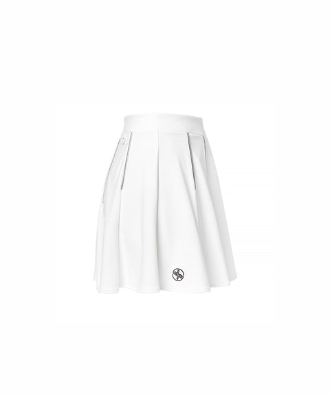 XEXYMIX Golf Flare Culotte Skirt 2.0 - Ivory