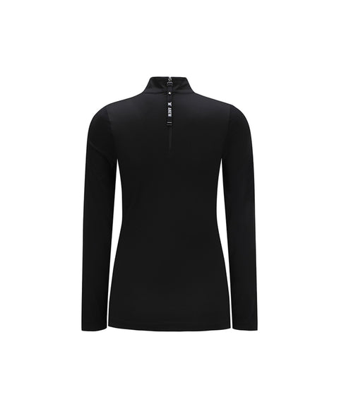 [Warehouse Sale] ANEW Golf Women's Mesh Point T-Shirt - Black