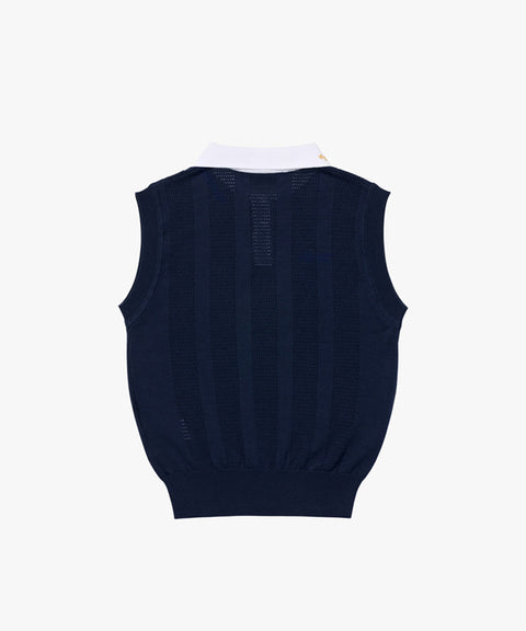 MCC Women's Collar Lettering Vest - 3 Colors