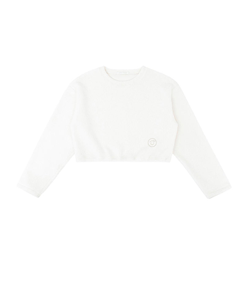 PIV'VEE Fleece Sweatshirt - Cloud White