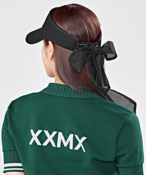XEXYMIX Golf Boucle Mesh Ribbon Visor - 4 Colors