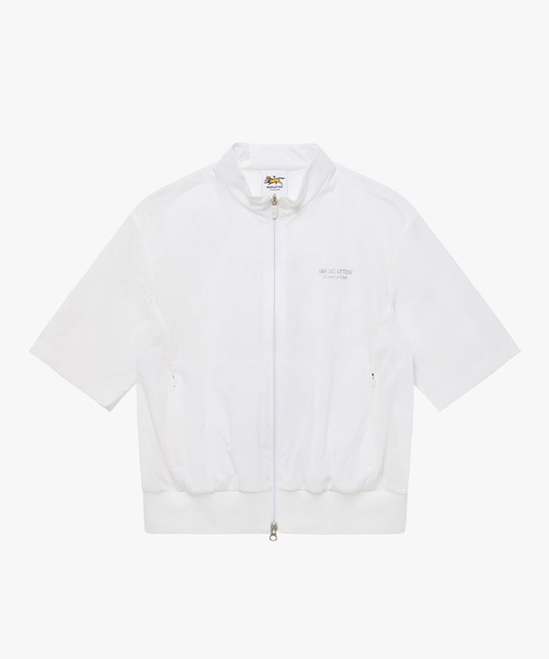 MCC Women's S/S Zip-Up Jacket - Off White