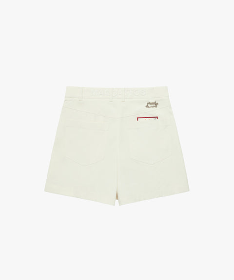 MCC Women's One-Tuck Short Pants - Off White