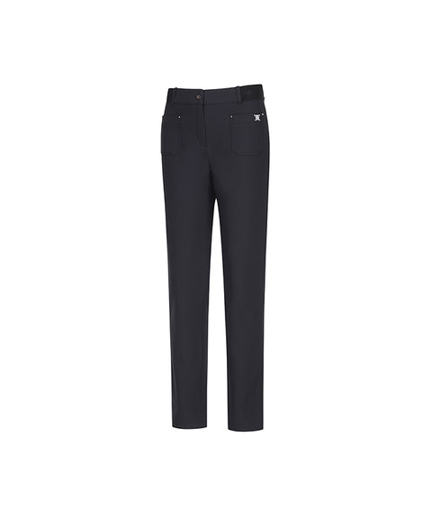 ANEW Golf: Women Thin Fleece Basic L/PT - Black