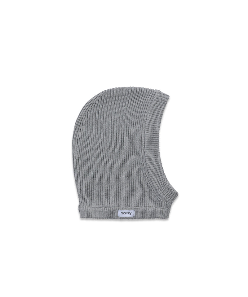 MACKY Golf: Alpaca Selly Balaklava - Gray