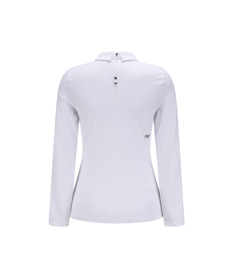 Warehouse Sale] ANEW Golf Women's SP Hybrid Long T-Shirt - White