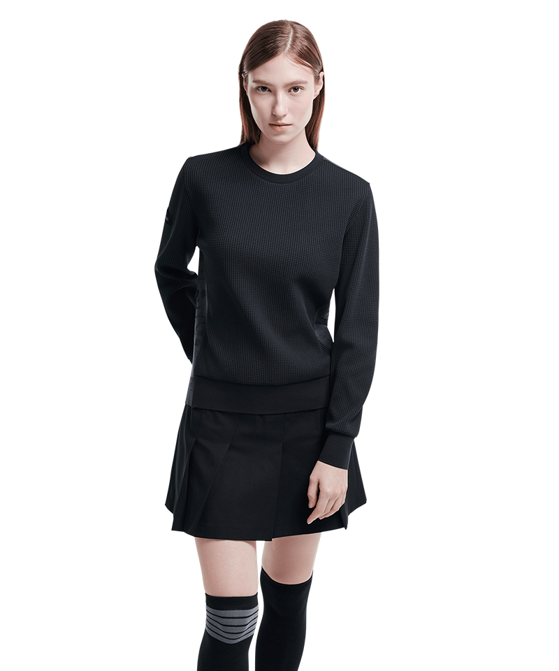 Amazing Cre Women's Divided Alex Pullover T-shirt - Black