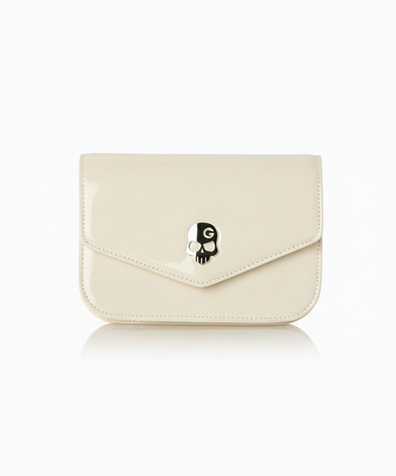 Monster G Enamel Belt Bag - White