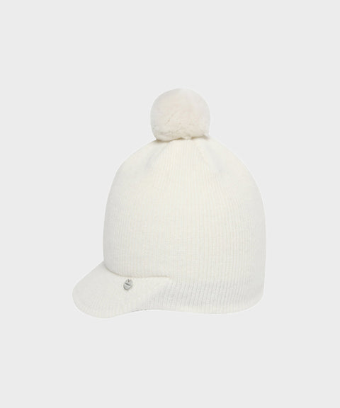 WideAngle: Co Knit Beanie Winter Cap L - Off-White