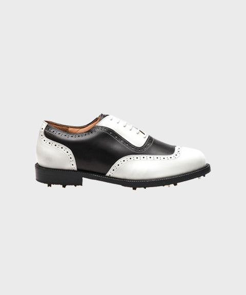 ALL CLASSIC Golf Wingtip Classic Golf Shoes - Black