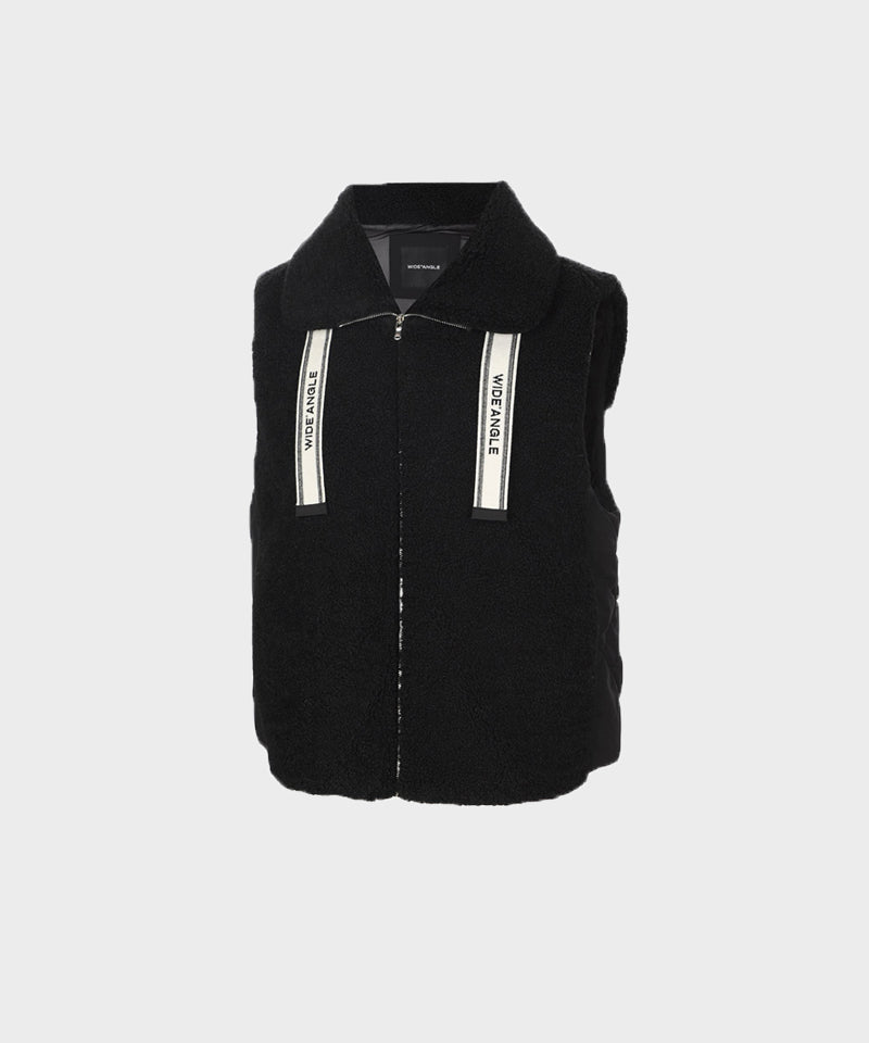 WideAngle: Co Hybrid Fleece Vest L - Black