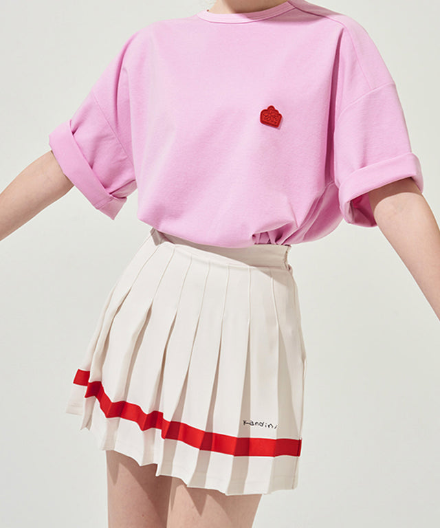 KANDINI Color line Ples Skirt - Cream