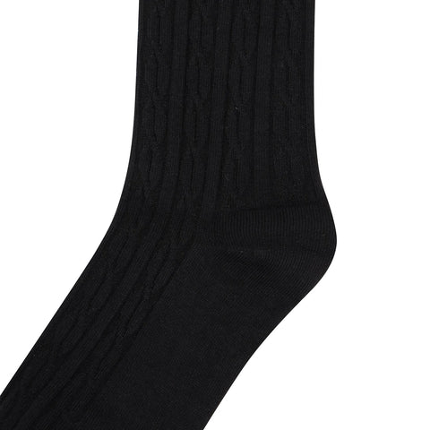 ANEW Golf Women Knitted Knee Socks - Black