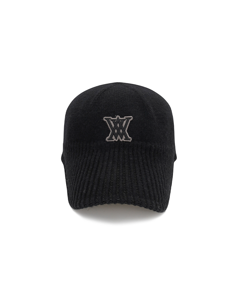 ANEW Golf Men Overall Knit Ball Cap - Black