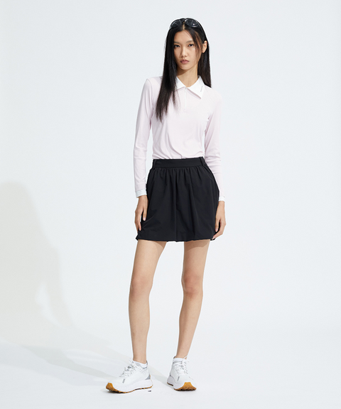 Monday Flow Balloon Skirt - Black