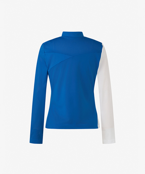 GFJ Golf Women's Mesh Long Sleeve - Blue