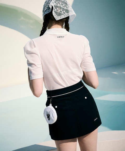 KANDINI Golf Ball Pouch - White