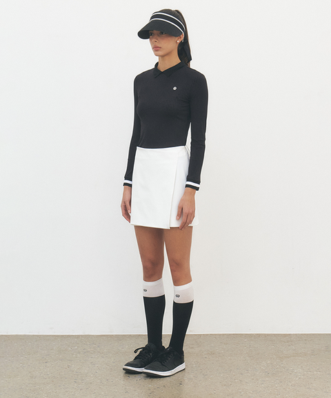 [Warehouse Sale] FORDI Kara Golji Long Sleeve T-Shirt - Black