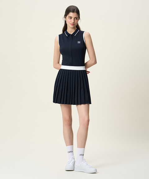 FORDI Kara Sleeveless One Piece - Navy