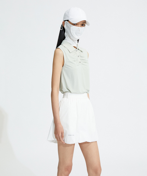 Monday Flow Neck Cover UV Cooling Mask - Ivory