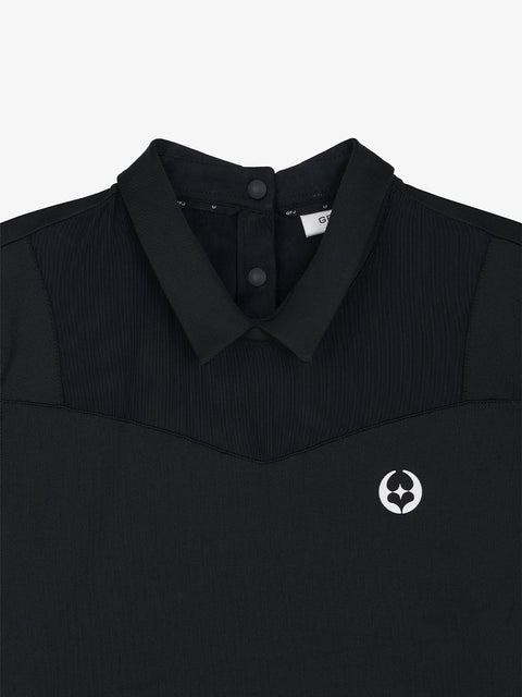 GFJ Golf Women's Slim Fit Polo - Black