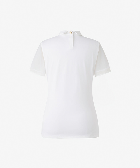 GFJ Golf Women's Slim Fit Polo - White