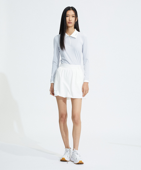 Monday Flow Slim Layer Carat Top - Light Gray