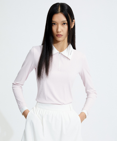 Monday Flow Slim Layer Carat Top - Light Pink
