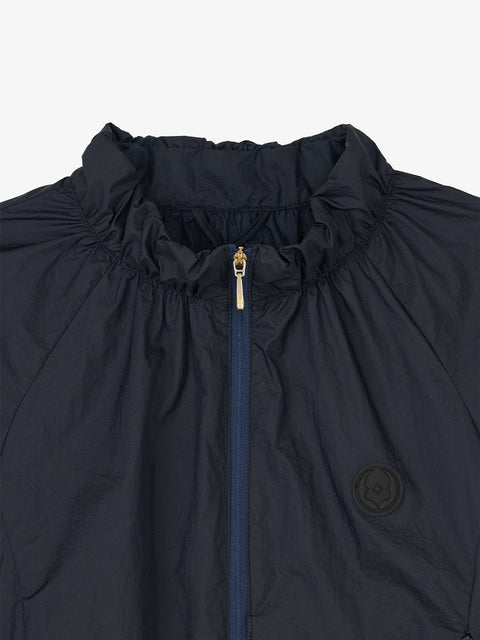 GFJ Golf Women's Stand-neck Windbreaker - Black