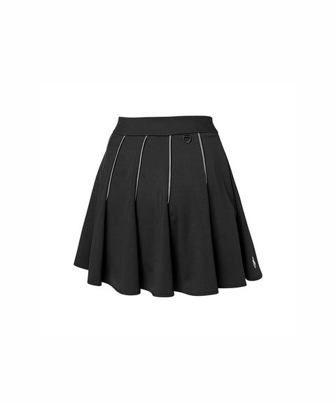 XEXYMIX Golf Flare Culotte Skirt 2.0 - Black