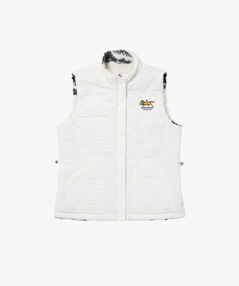 MCC Women's Reversible Vest FF - White