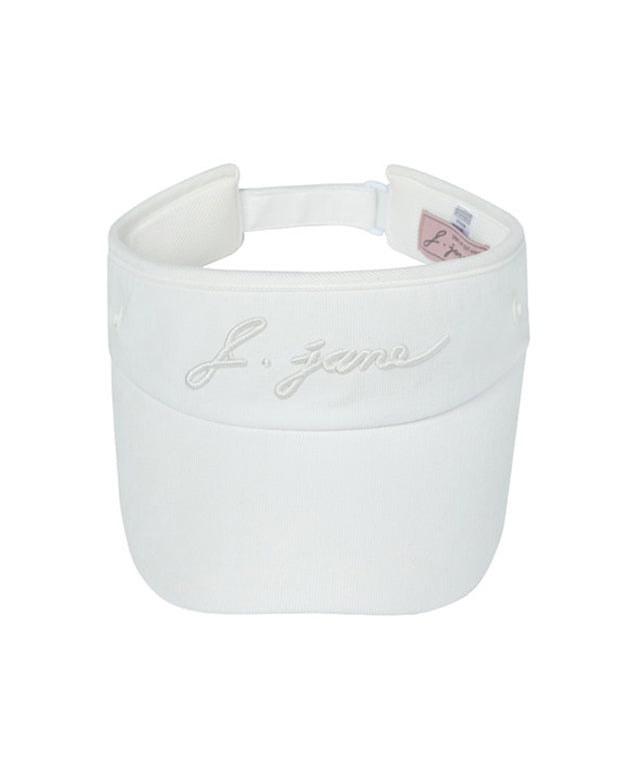 J.Jane 2way Fur Ear Flap Suncap Ivory